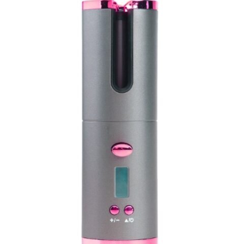 Rechargeable Automatic Hair Curler Women Portable Hair Curling Iron LCD Display Ceramic Curly Rotating Curling Wave Styer